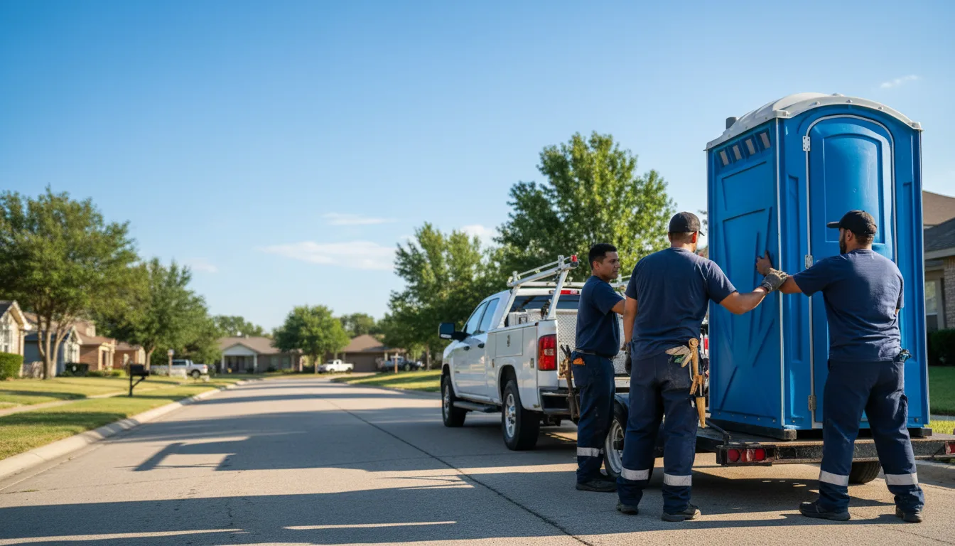 Portable Toilet Rental in Victoria, IL near me